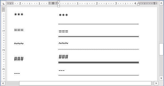 word for mac remove line across page